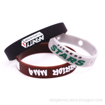 Custom id black rubber kids slap silicone bracelets single for babies